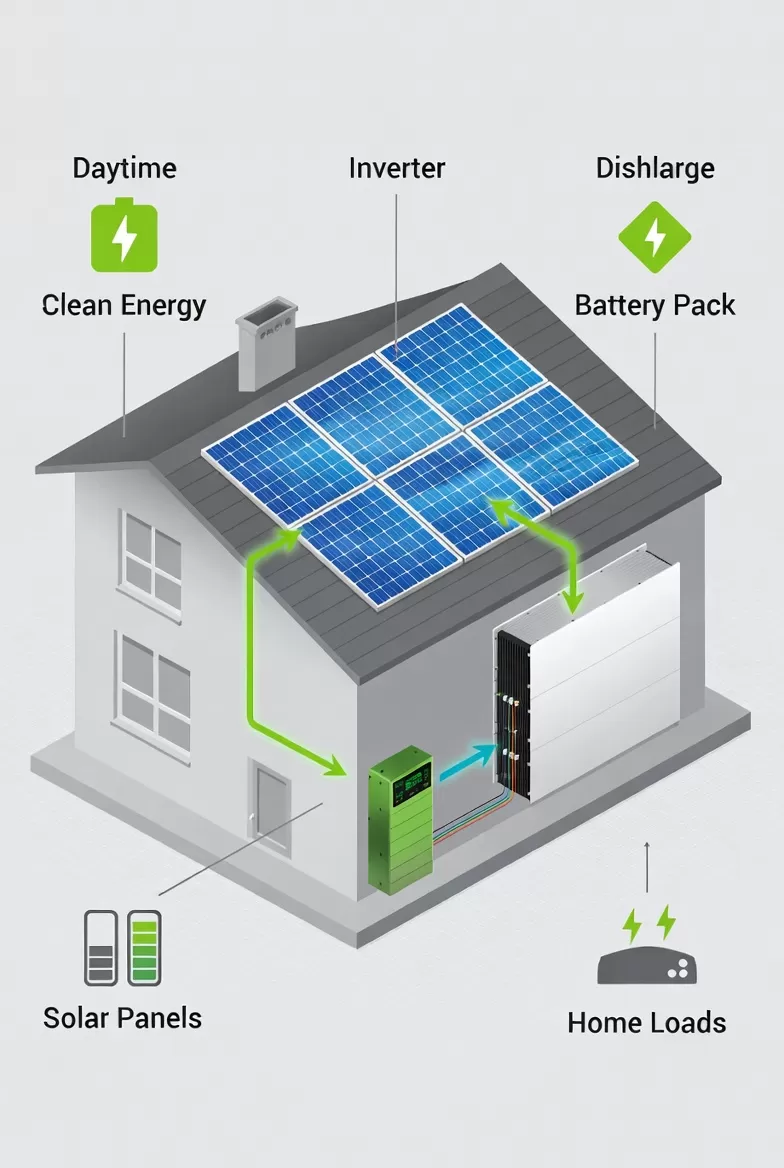 how are residential energy storage systems stored